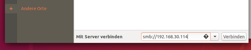 schnelle SMB Verbindung mit Ubuntu