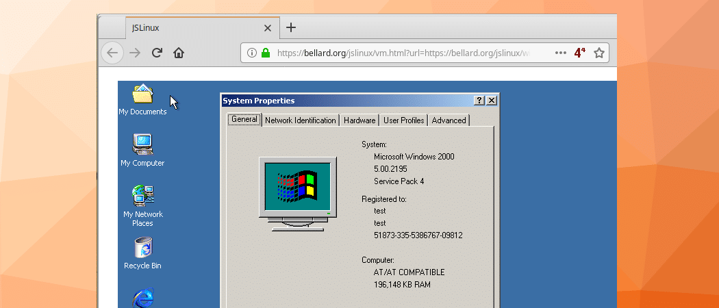 windows 2000 emulator for mac